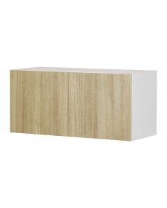 Wall Fridge Cabinet 2 Doors - Sheer Beauty - Wood - 30" x 14" x 12 1/2"