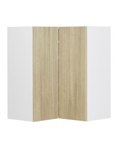 Wall Corner Cabinet 2 Doors - Sheer Beauty - Wood - 24" x 30" x 12 1/2"