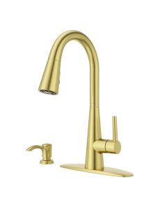Kitchen Faucet – Barulli – Brushed Gold