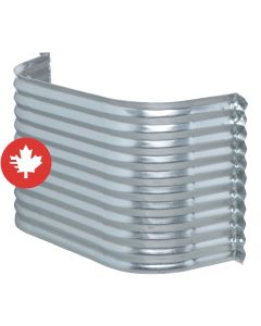 Corrugated Window Well – 62" x 30" x 22" – Steel