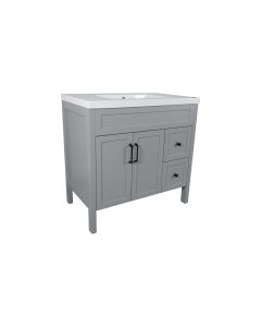 Makaly Vanity - 36" - Matte Grey Finish