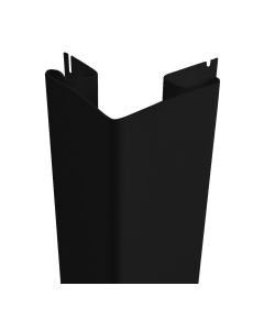 Atika Vinyl Outside Corner - 120" - Black