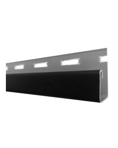 J-Trim – Vinyl – 5/8" x 144" – Matte Black