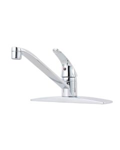 Kitchen Faucet - 1 Handle - Polished Chrome Finish