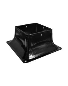 Steel base for post