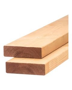 Treated Wood - Brown - 2" x 6" x 12'