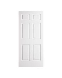 Interior Door With 6 Panels - 30" x 80" - White