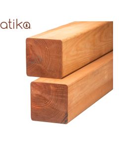 Treated Wood - Brown - 6" x 6" x 16'