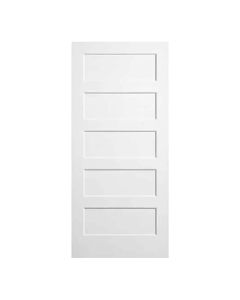 Conmore Door - White - 1 3/8" x 20" x 80"