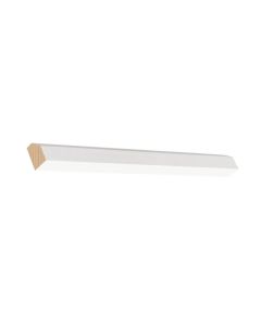 Finger jointed primed beveled zen quarter round