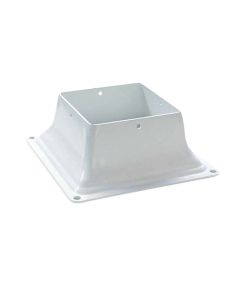Steel base for post