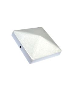 Post Cap 44 - 4" x 4" - White