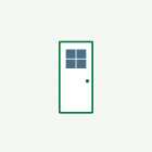 Steel Man Door 36" with Window